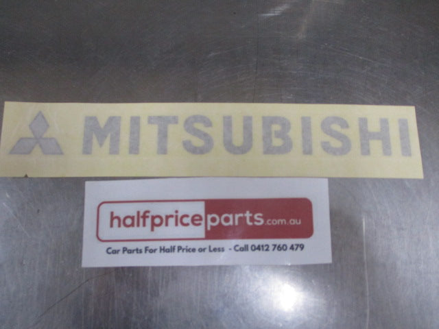 Mitsubishi Triton Genuine Rear Tail Gate Emblem (Mitsubishi) New Part