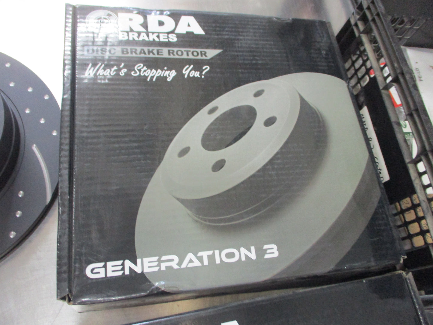 RDA Rear Disc Rotors (Pair) Slotted-Dimpled Suits Holden Captiva New Part