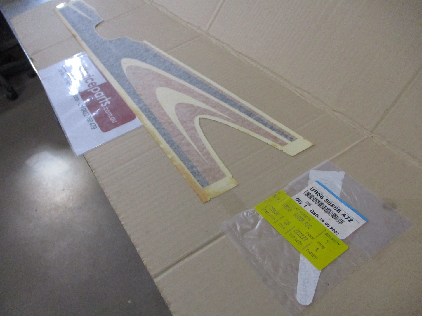 Mazda BT-50 Genuine Factory Left Hand Side Decal New Part