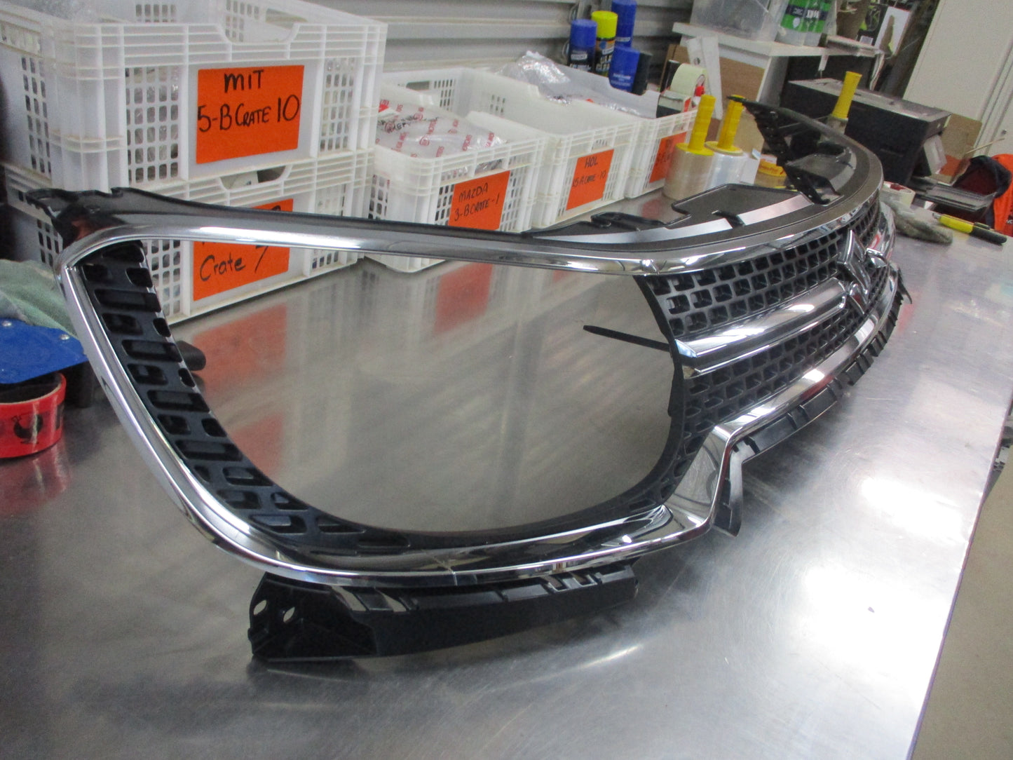 Suzuki Ignis Genuine Front Grille Assembly (Black And Chrome) New Part