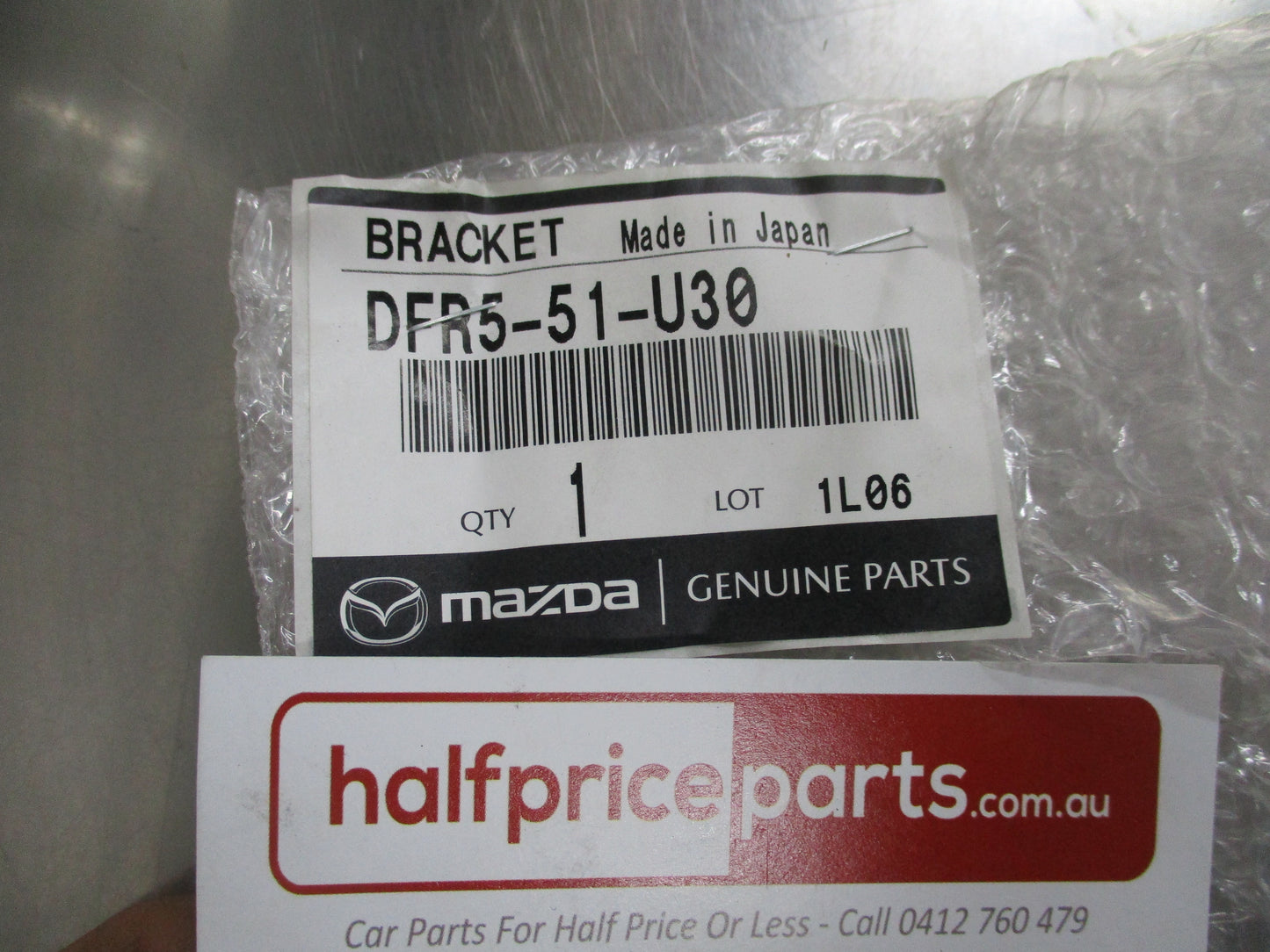 Mazda CX-30 Genuine Right Hand Rear Wheel Arch Moulding Bracket New Part