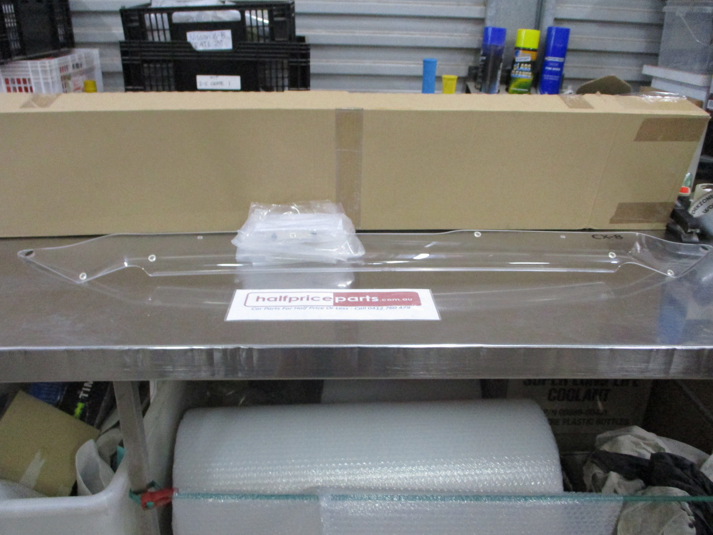 Mazda CX-8 Genuine Clear Bonnet Protector Kit New Part