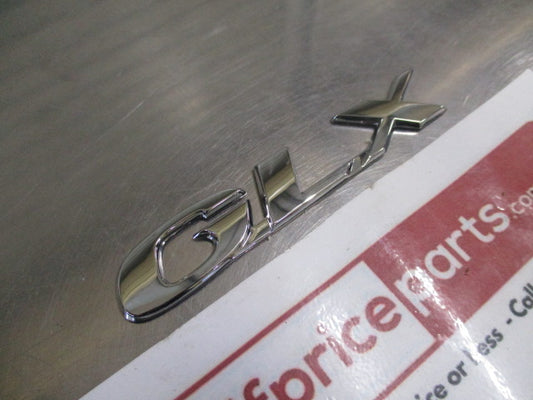 Mitsubishi Lancer/Nimbus/Mirage/Colt Genuine Chrome GLX Badge New Part