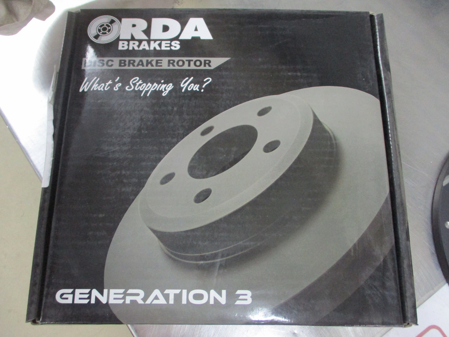 RDA Front Disc Brake Rotors (Pair) Slotted-Dimpled Suits Daihatsu Charade New Part