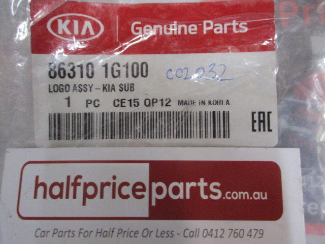 Kia Rondo/Rio/Optima/Cerato Genuine Front Grille Emblem New Part