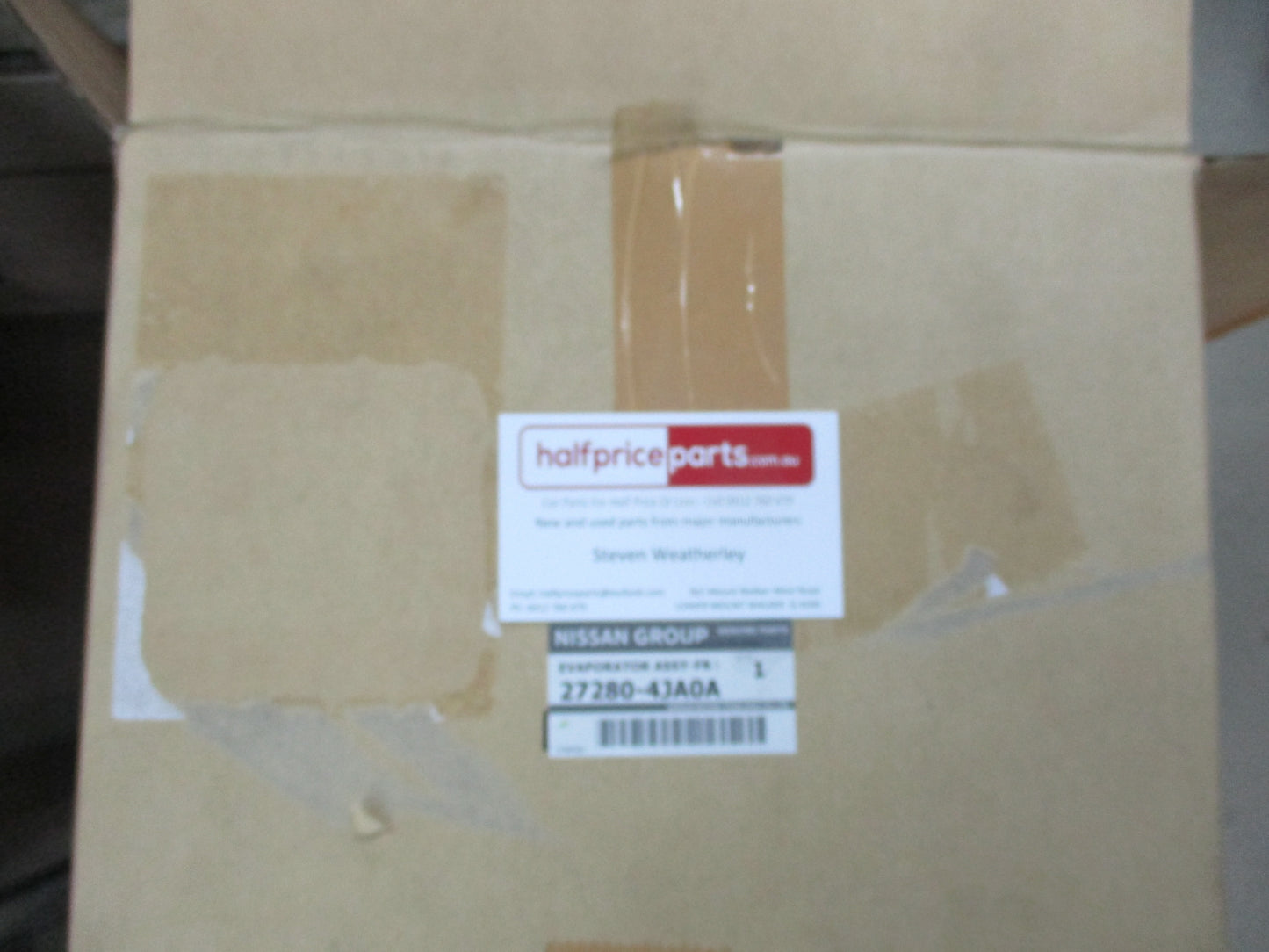 Nissan Navara D23/NP300 Genuine Air Conditioner Evaporator Cooling Coil New Part