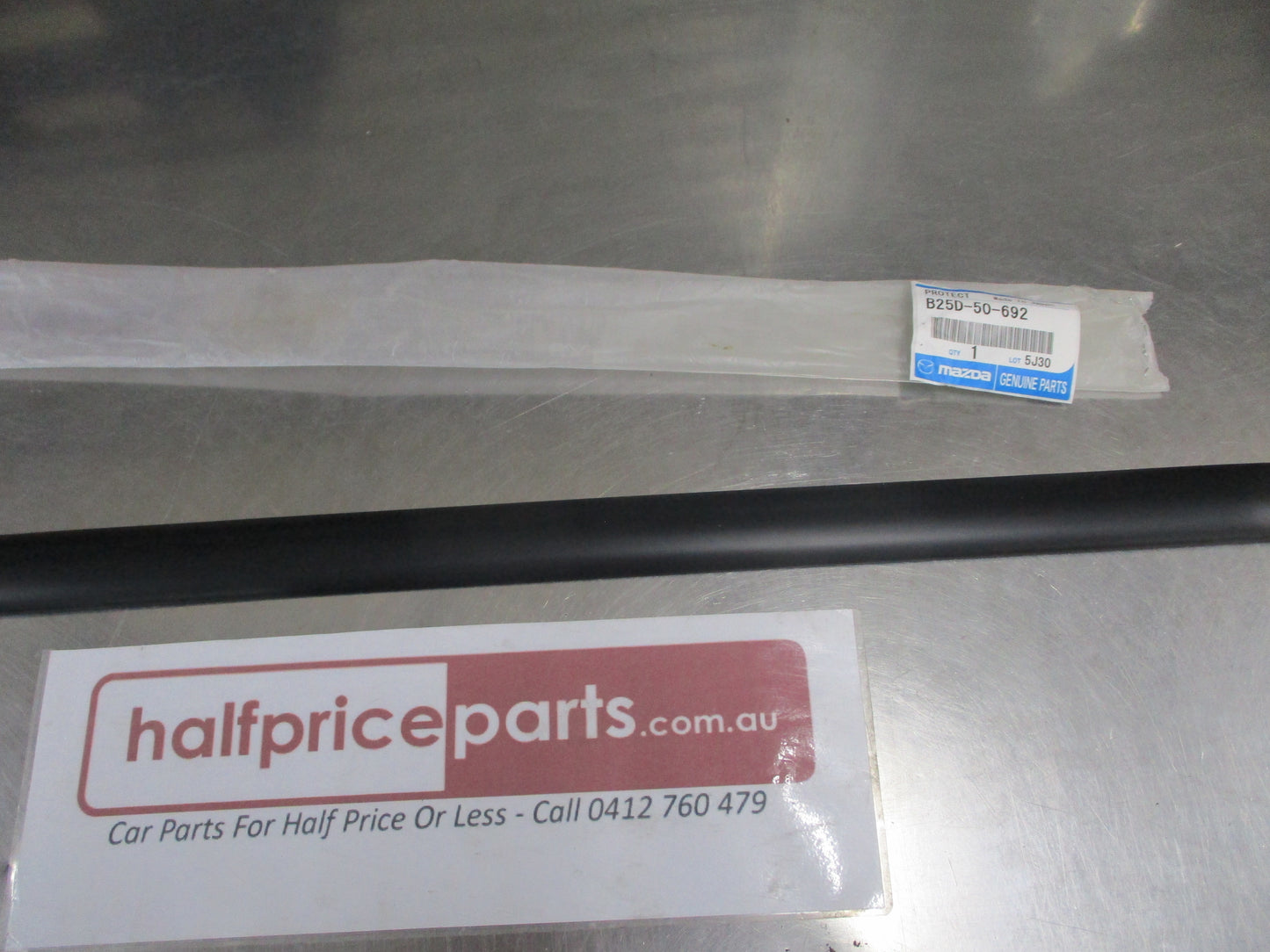 Mazda 323 Sedan Genuine Front Left Side Door Moulding New Part