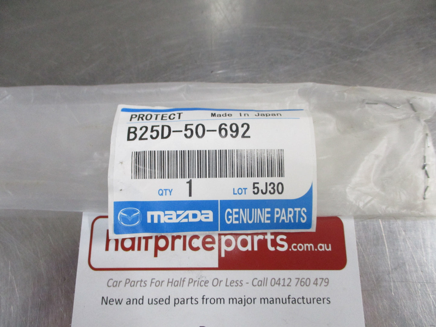 Mazda 323 Sedan Genuine Front Left Side Door Moulding New Part