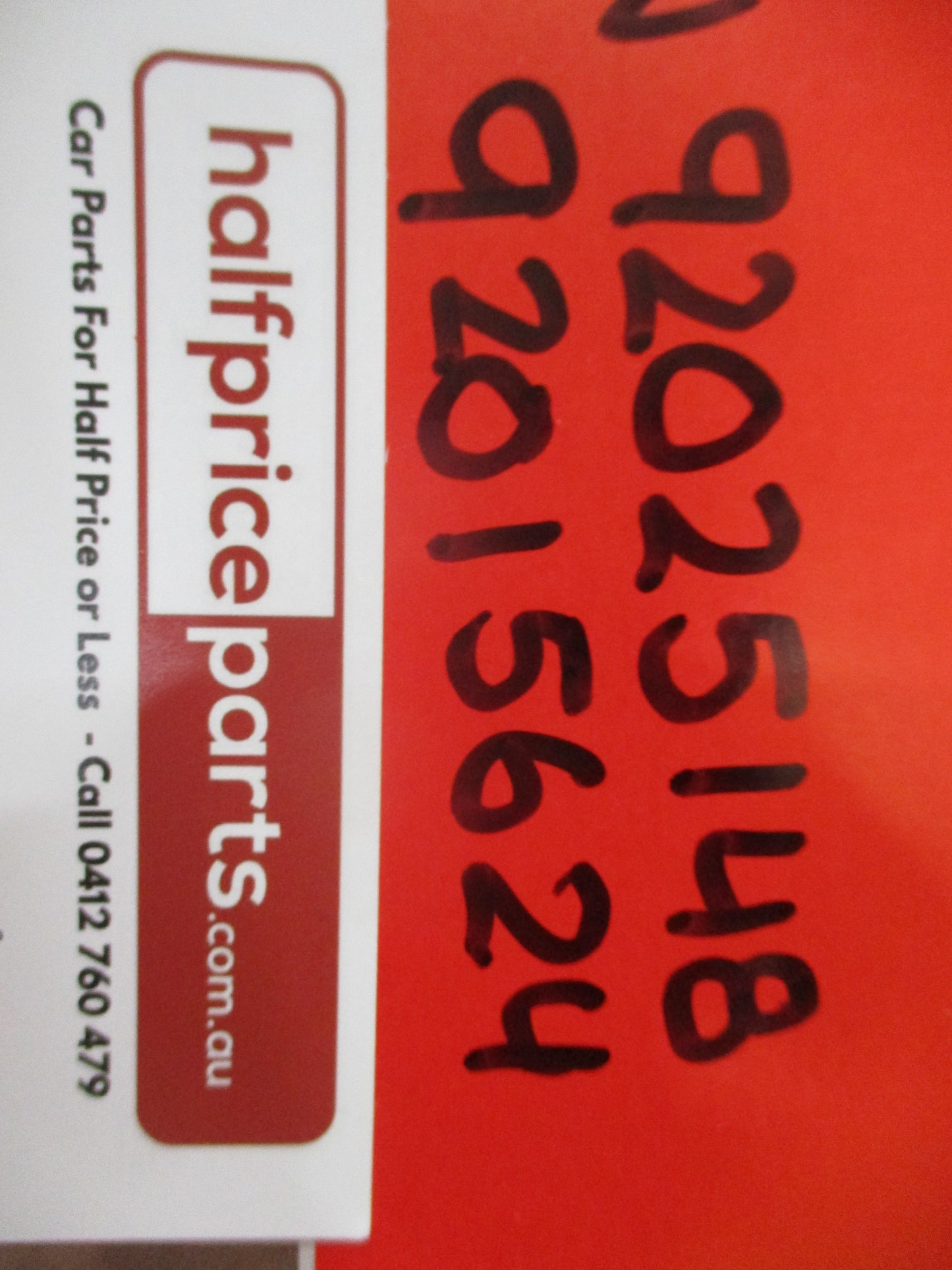 Holden JB/JD Camira Sedan Genuine Left Hand Rear Tail Light Lens New Part