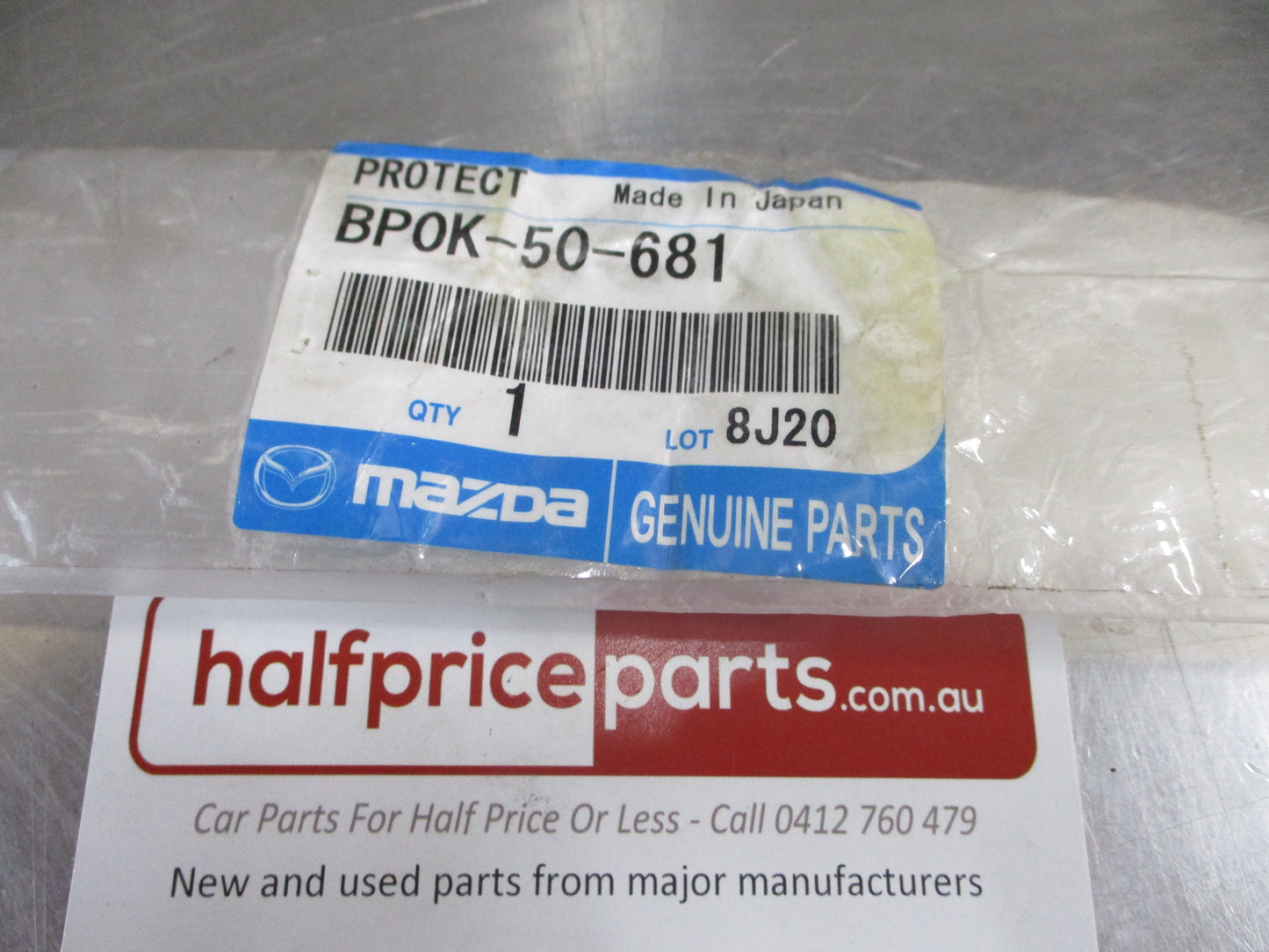 Mazda 3 Genuine Right Hand Front Door Body Moulding New Part