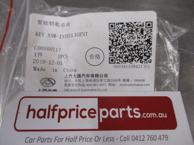 LDV T60 Genuine 2 Uncut Keys And 3 Button Remote New Part