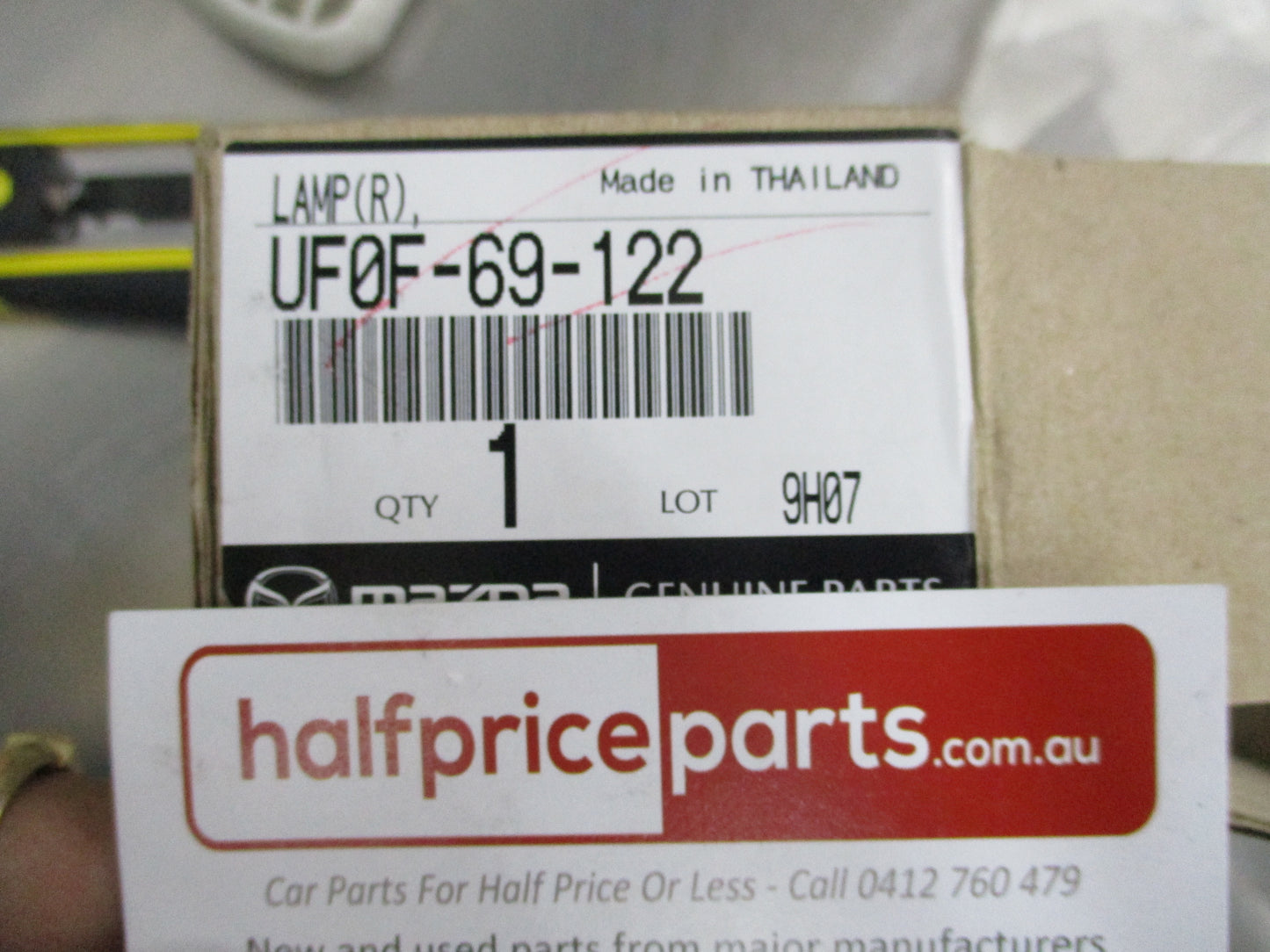 Mazda BT-50 Genuine Right Hand Turn Lamp (Indicator) New Part