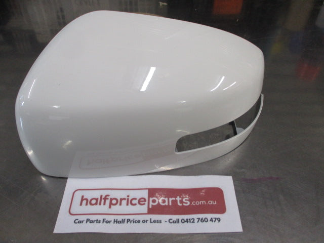 Mitsubishi Lancer Genuine Left Hand Front Mirror Scalp (Factory White) New Part