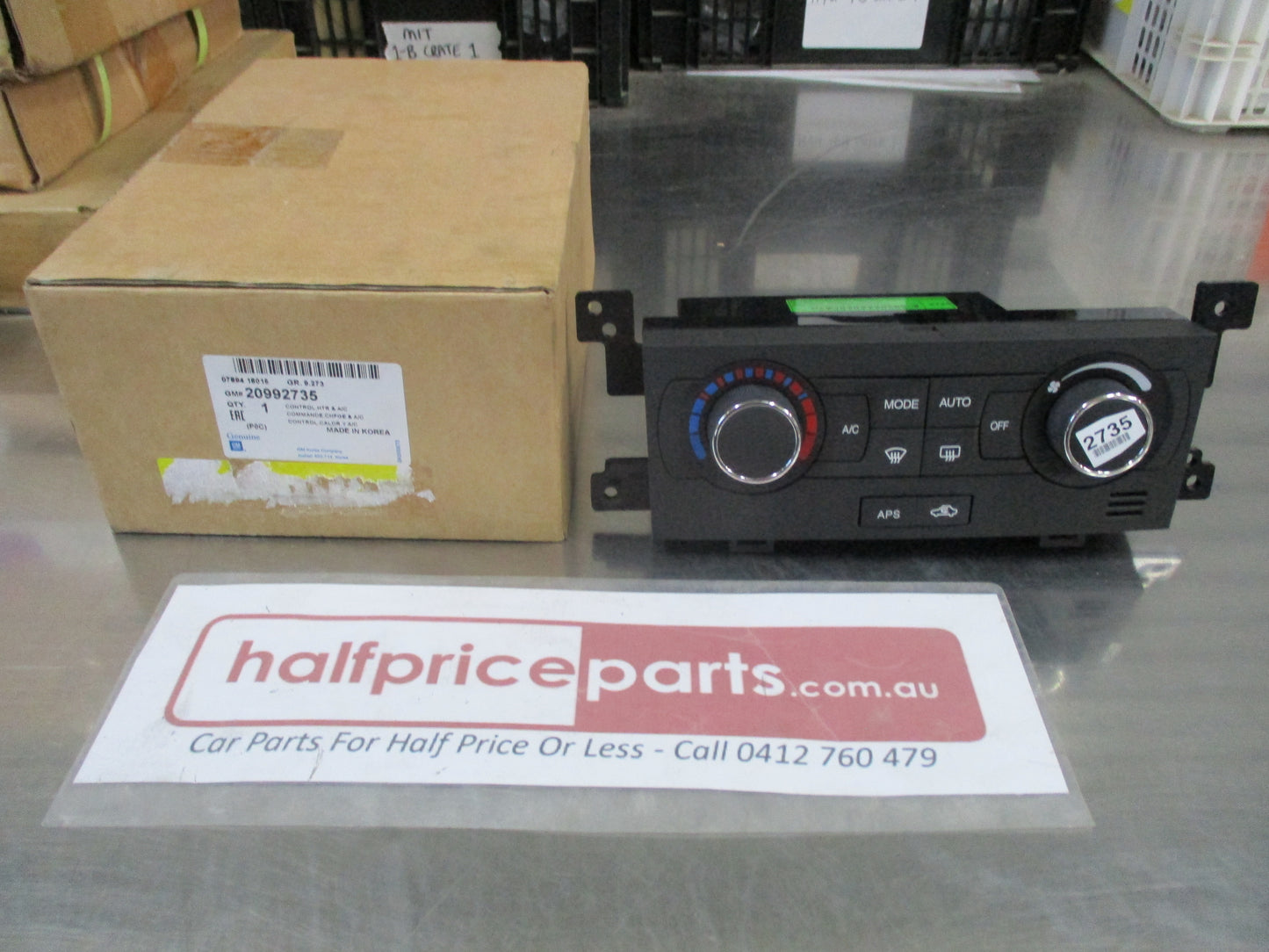 Holden Captiva CG7 Genuine Climate Control Panel New Part