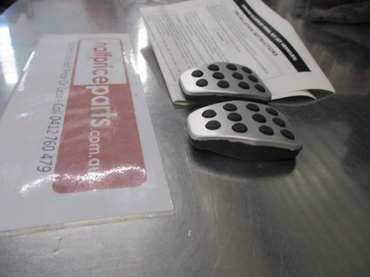 Mazda 2 Genuine Stainless Alloy Pedal Set Manual New Part