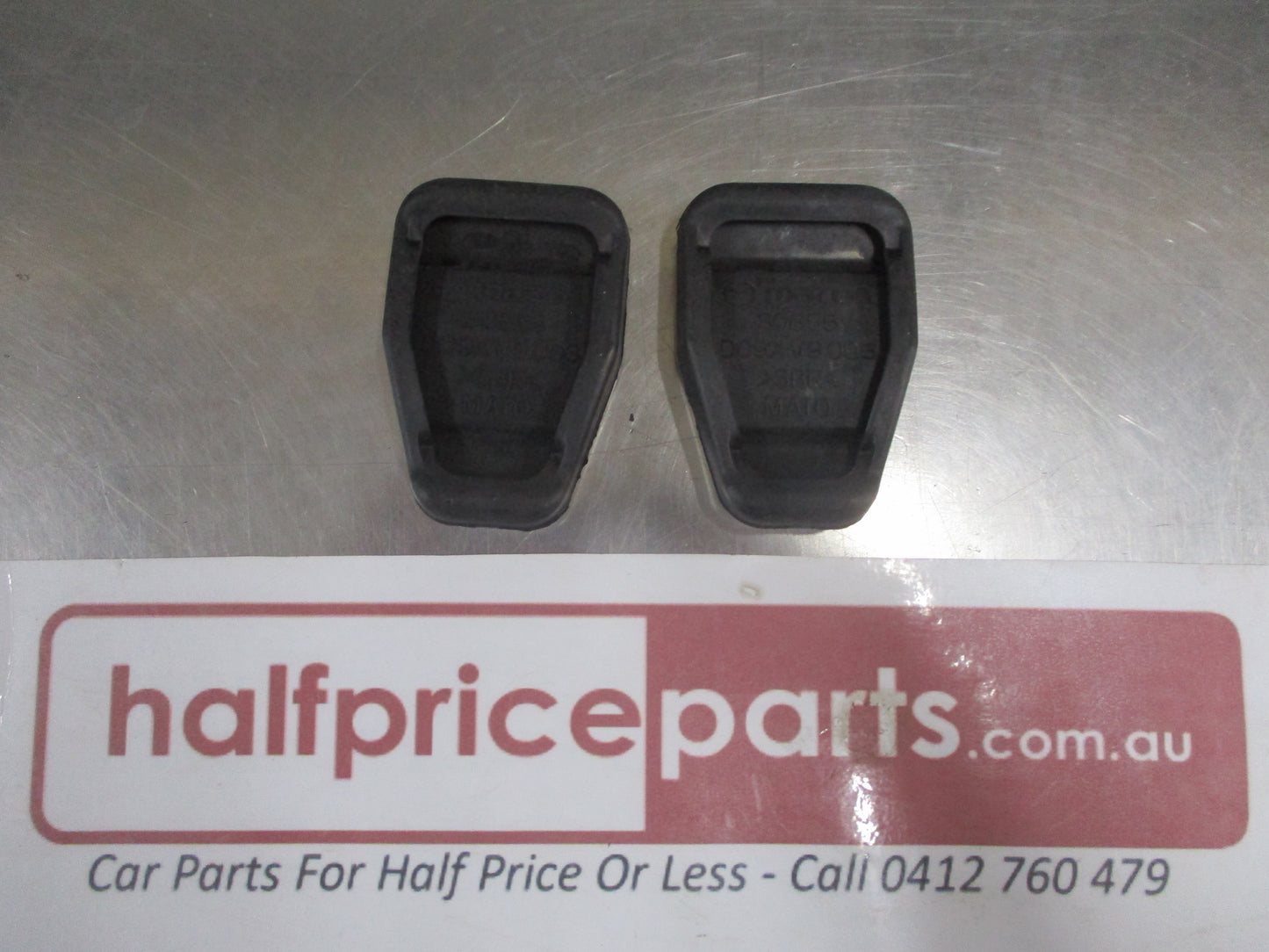 Mazda 2 Genuine Stainless Alloy Pedal Set Manual New Part