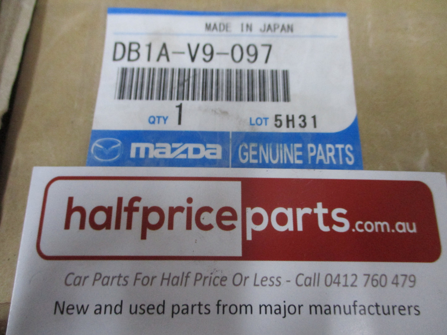 Mazda 2 Genuine Stainless Alloy Pedal Set Manual New Part