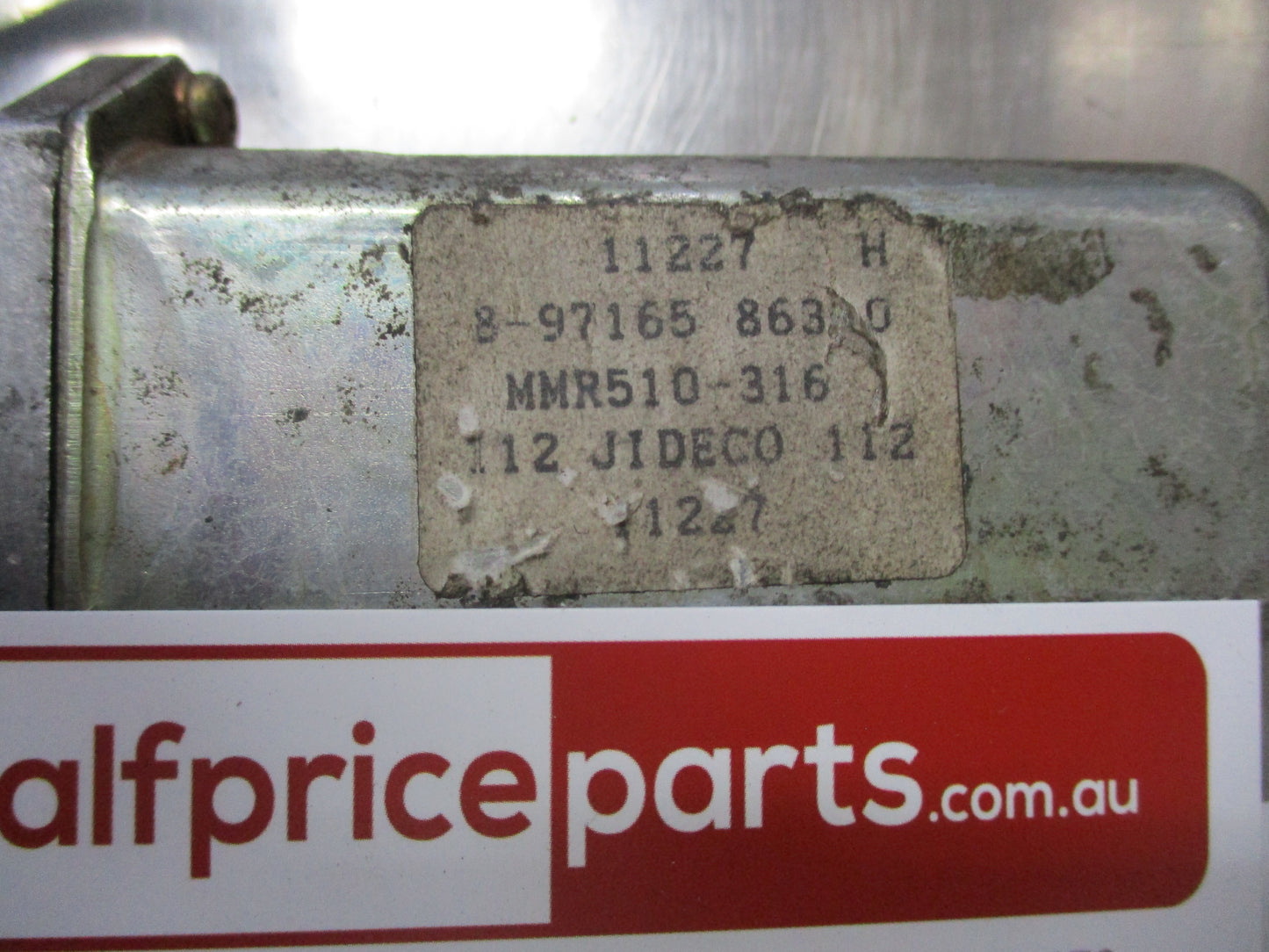 Holden Jackaroo Genuine Front Left Power Window Regulator WITH Motor (Untested) USED Part