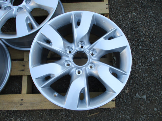 Nissan Patrol Y62 Genuine Set Of 5 Alloy Wheels No C/Caps New Part