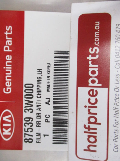 Kia Sportage Genuine Rear Door Anti-Chip Film New Part