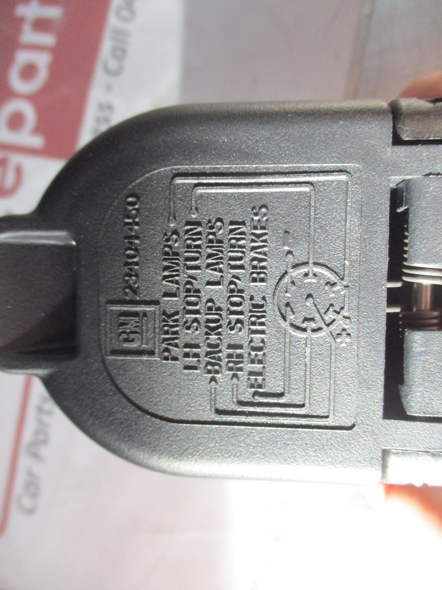Holden RG Colorado/Silverado 1500/2500/3500 Genuine 7 Pin To 4 Pin Trailer Wiring Adapter New Part