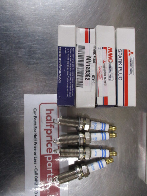 Mitsubishi Colt Genuine Spark Plug Set Of 4 New Part