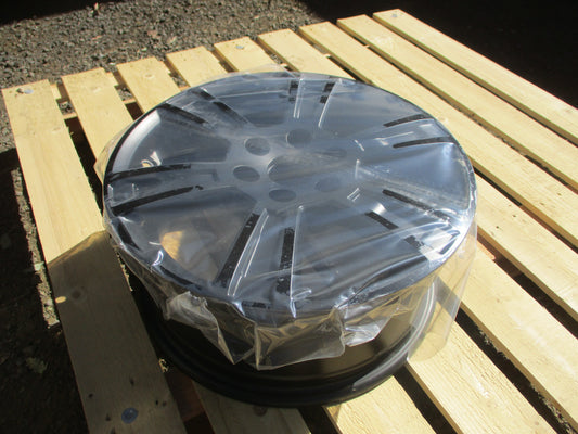 ROH Predator 16x7 Mat Black Alloy Wheel With No Center Caps And No Wheel Nuts New Part