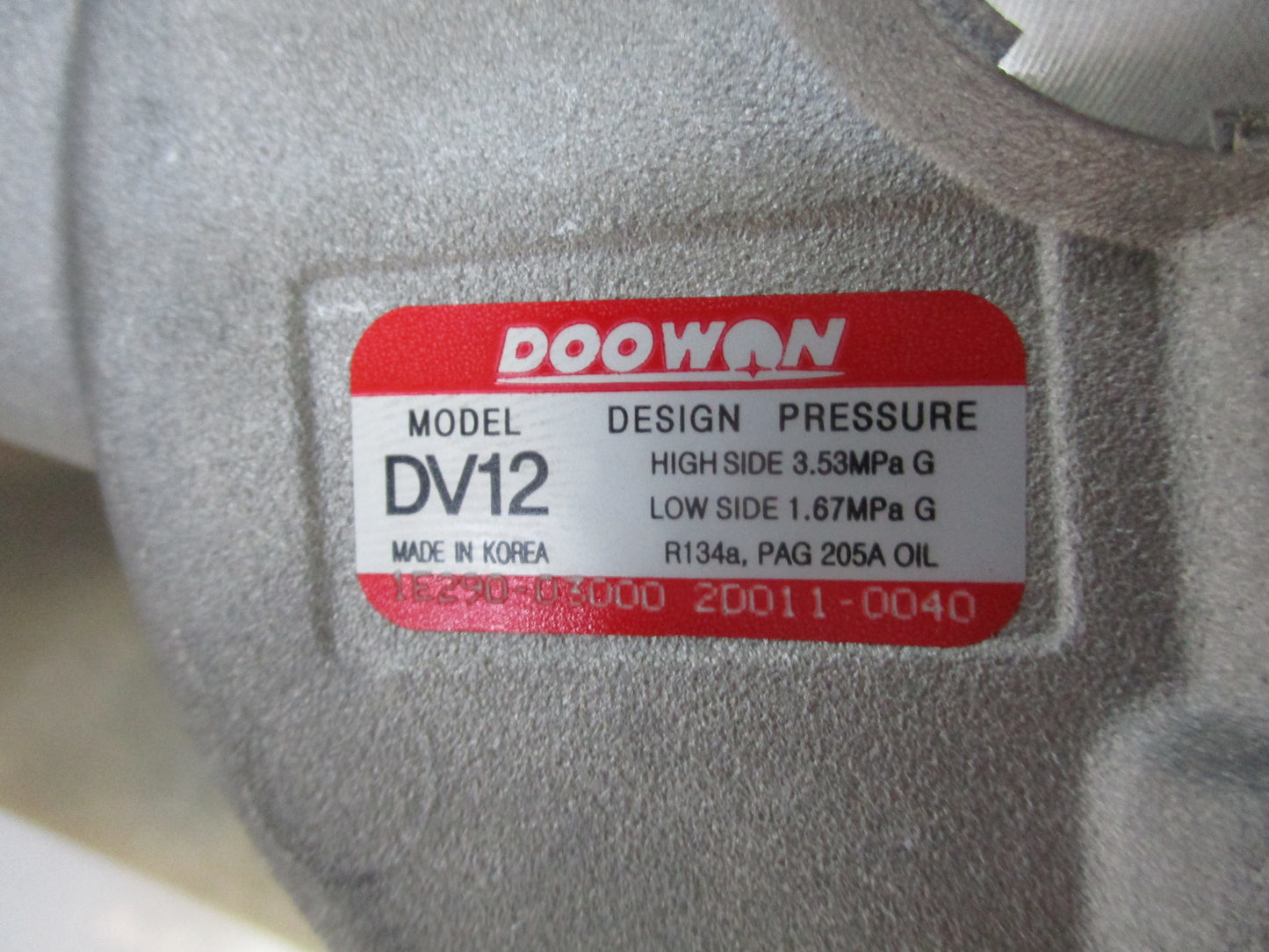 Hyundai Accent Genuine A/C Compressor Assembly New Part