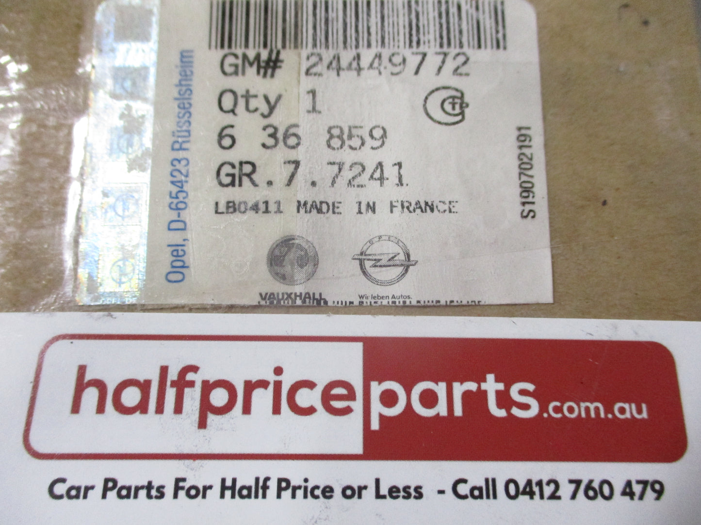 Holden Vectra Genuine 3.2L V6 Timing Belt Tensioner New Part