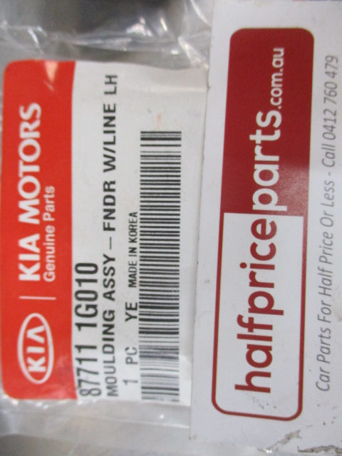 Kia Rio Genuine Left Hand Front Outer Guard Moulding New Part