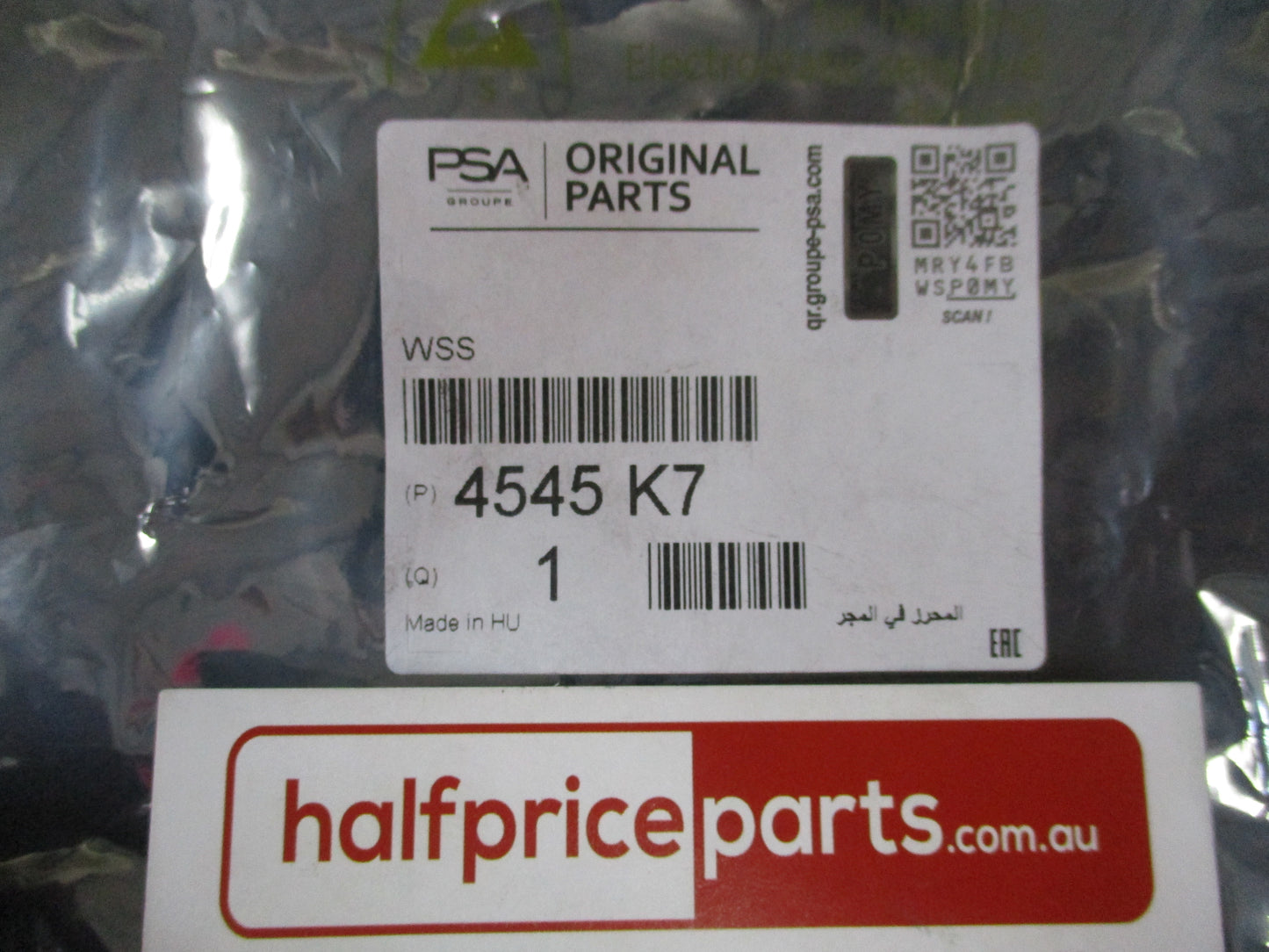 Peugeot 508 Genuine Rear ABS Speed Sensor New Part