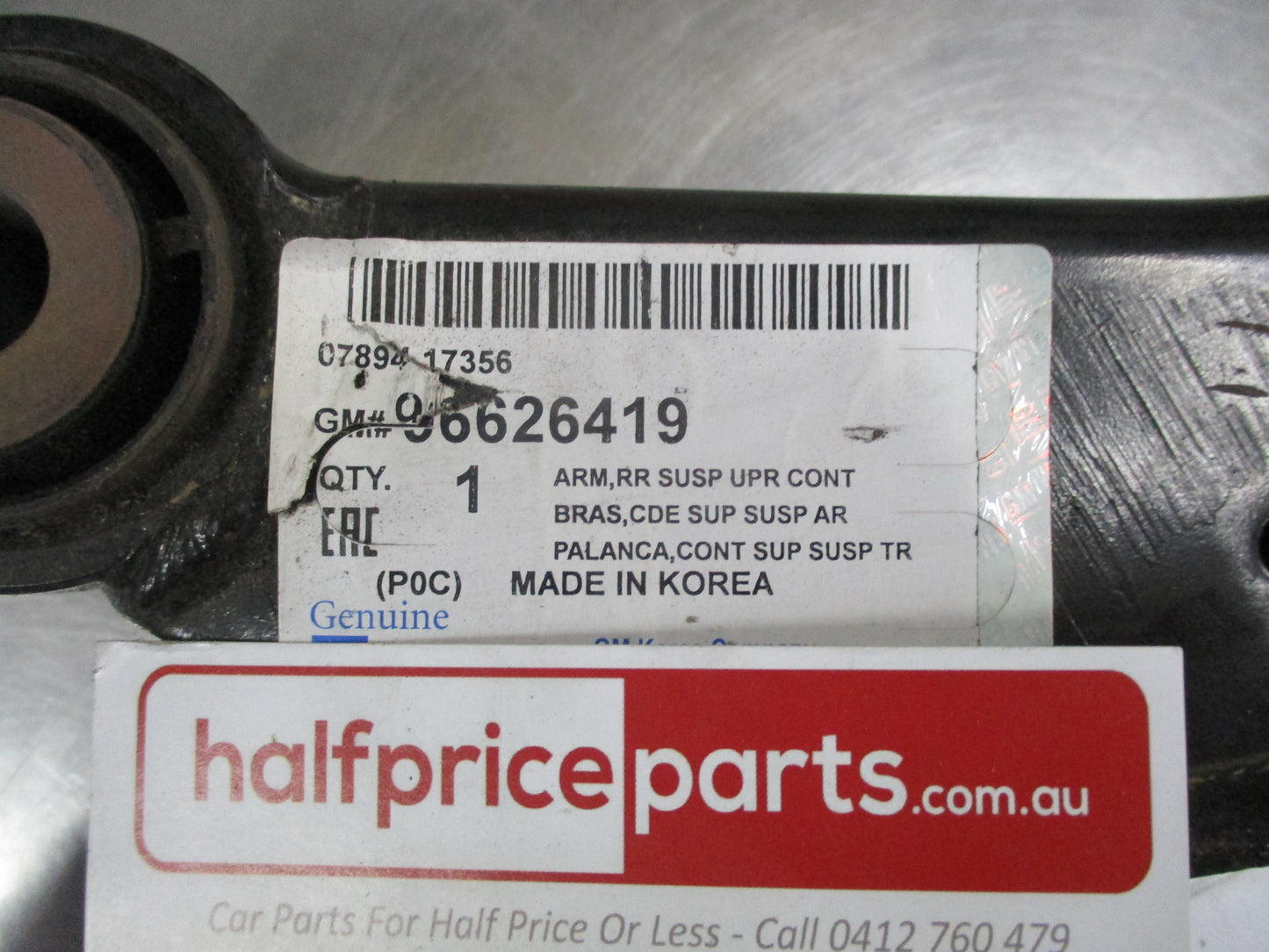 Holden Captiva C100 Genuine Right Hand Rear Wishbone New Part