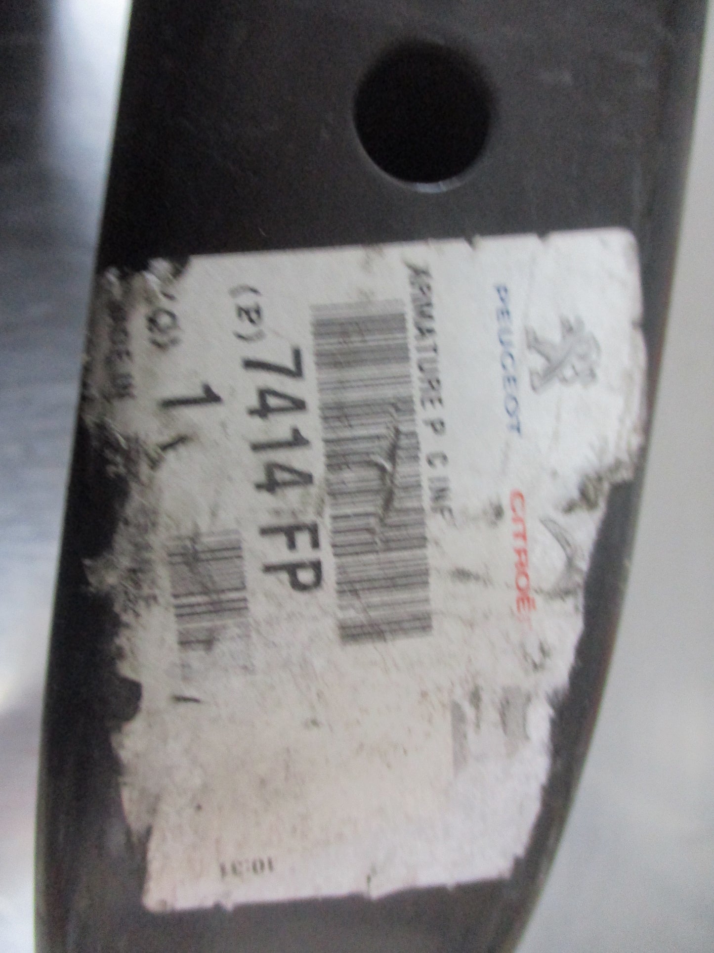 Peugeot 407 Genuine Front Lower Bumper Support New Part