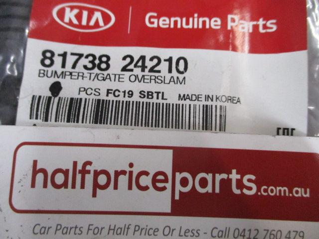 Kia Genuine Bumper Tailgate Over Slam Stoppers New Part