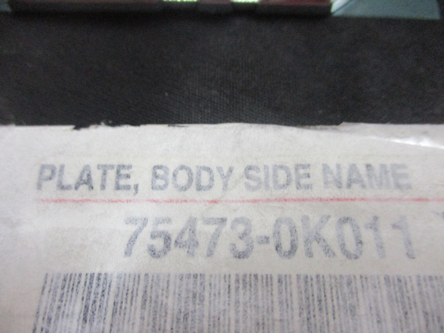 Toyota Hilux Genuine Front Door Chrome Emblem 2.7 New Part