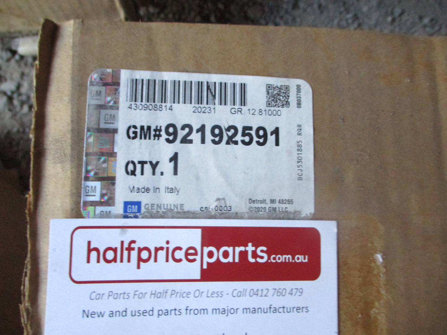 Holden VE Commodore/Statesman Genuine Sunroof Frame New Part