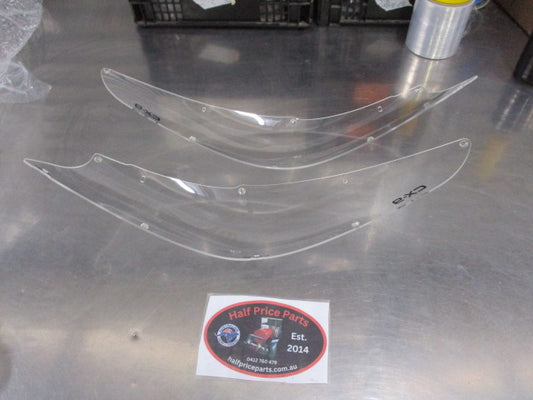 Mazda CX-9 TC Genuine Headlight Protector Pair (Replacement Only NO Fitting Kit) New Part