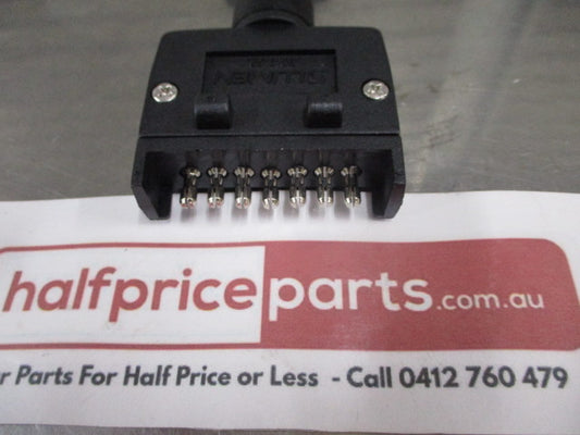 Mitsubishi Universal Genuine 7 Pin Small Round Trailer Plug New Part