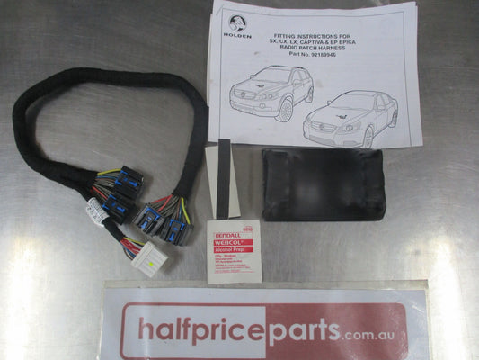 Holden Captiva/Epica Genuine Bluetooth And DVD Breakout Harness New Part