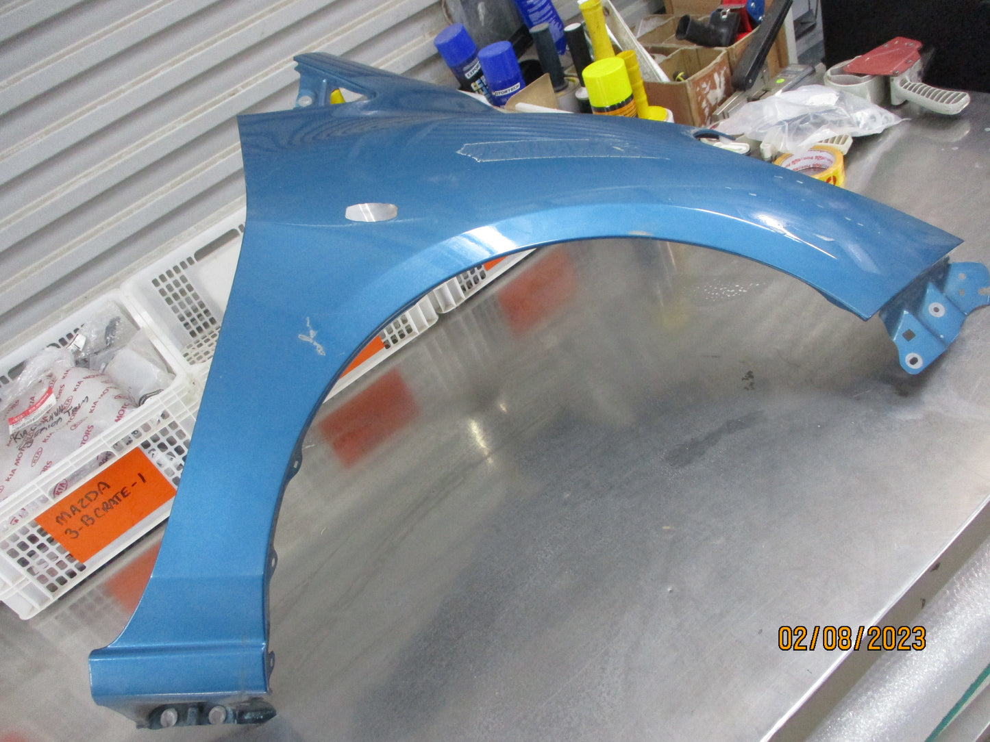 Mazda 2 DE Genuine Right Hand Front Guard Used Part