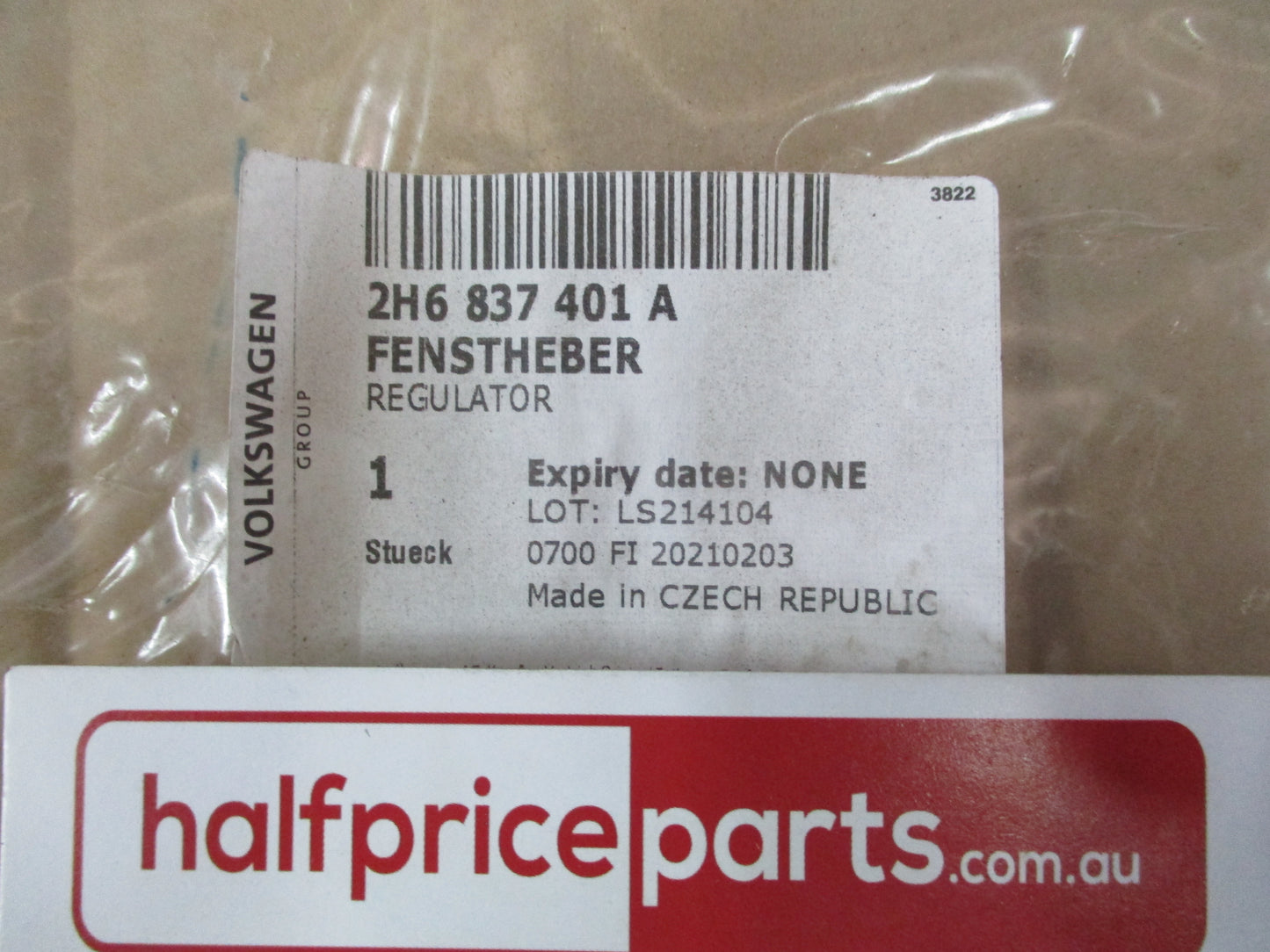 Volkswagen Amarok Genuine Front Left Window Regulator New Part