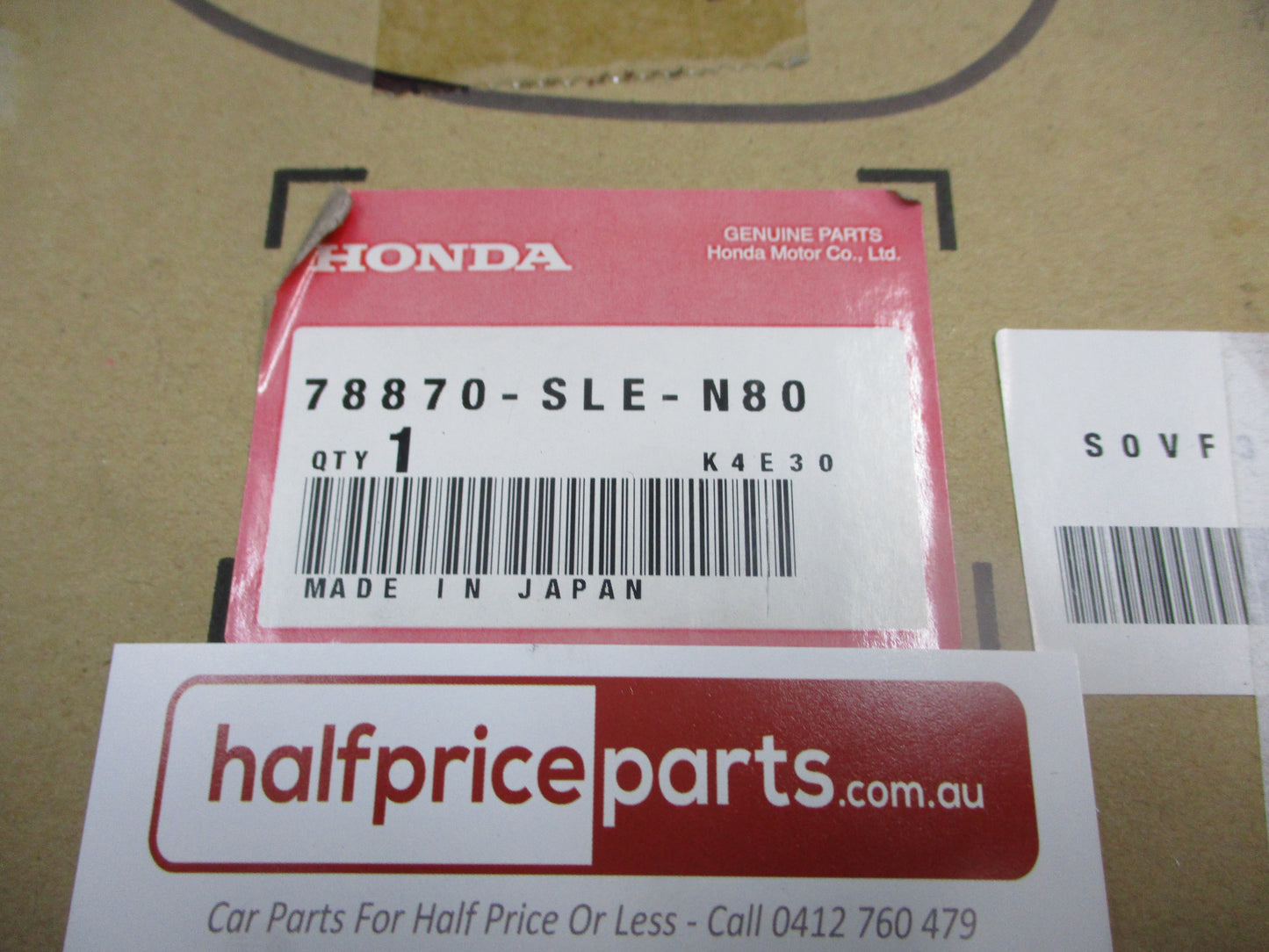Honda Odyssey 4 Generation Genuine Right Side Curtin Air Bag New Part