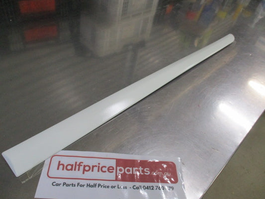 Mitsubishi Triton/Challenger Genuine Front Left Hand Door Protector Moulding (White) New Part