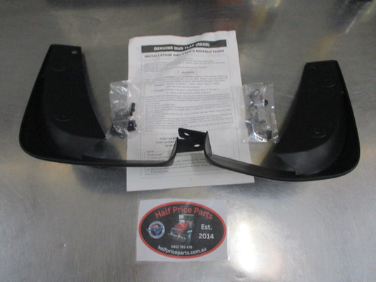 Mazda CX-8 Genuine Rear Mud Flap Set With Screws New Part