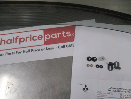Mitsubishi Triton/Challenger Genuine Front Right Hand Slimline Weather Shield New Part
