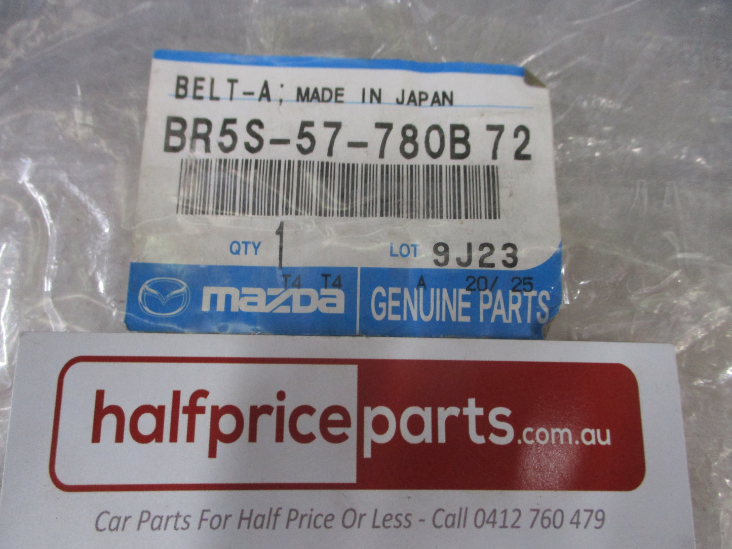 Mazda BK 3 Genuine Second Row Rear Middle Seat Buckle New Part