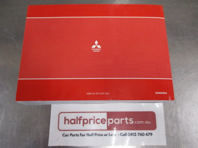 Mitsubishi Triton Genuine Owner's Manual New Part