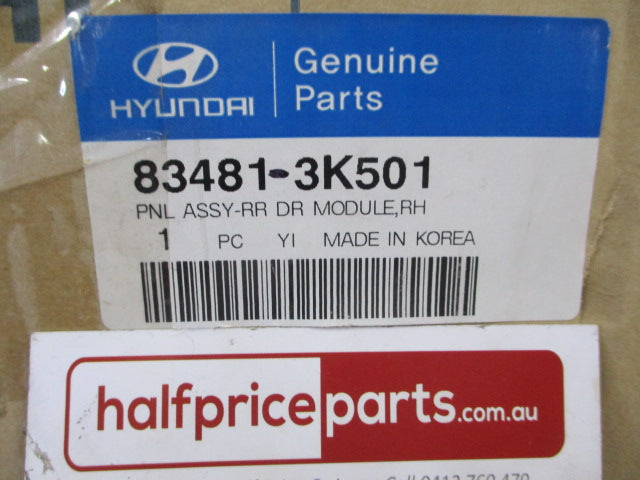 Hyundai Sonata Genuine Right Hand Rear Door Regulator New Part.