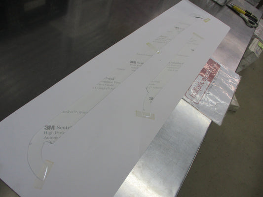 Honda Odyssey Genuine Rear Door Inner Sash Set New Part