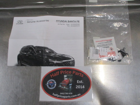 Hyundai Santa Fe TM Genuine Clear Bonnet Protector Complete Kit New Part